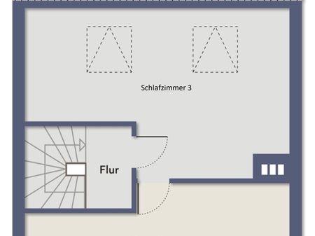 Grundriss Dachgeschoss-nicht maßstabsgerecht-