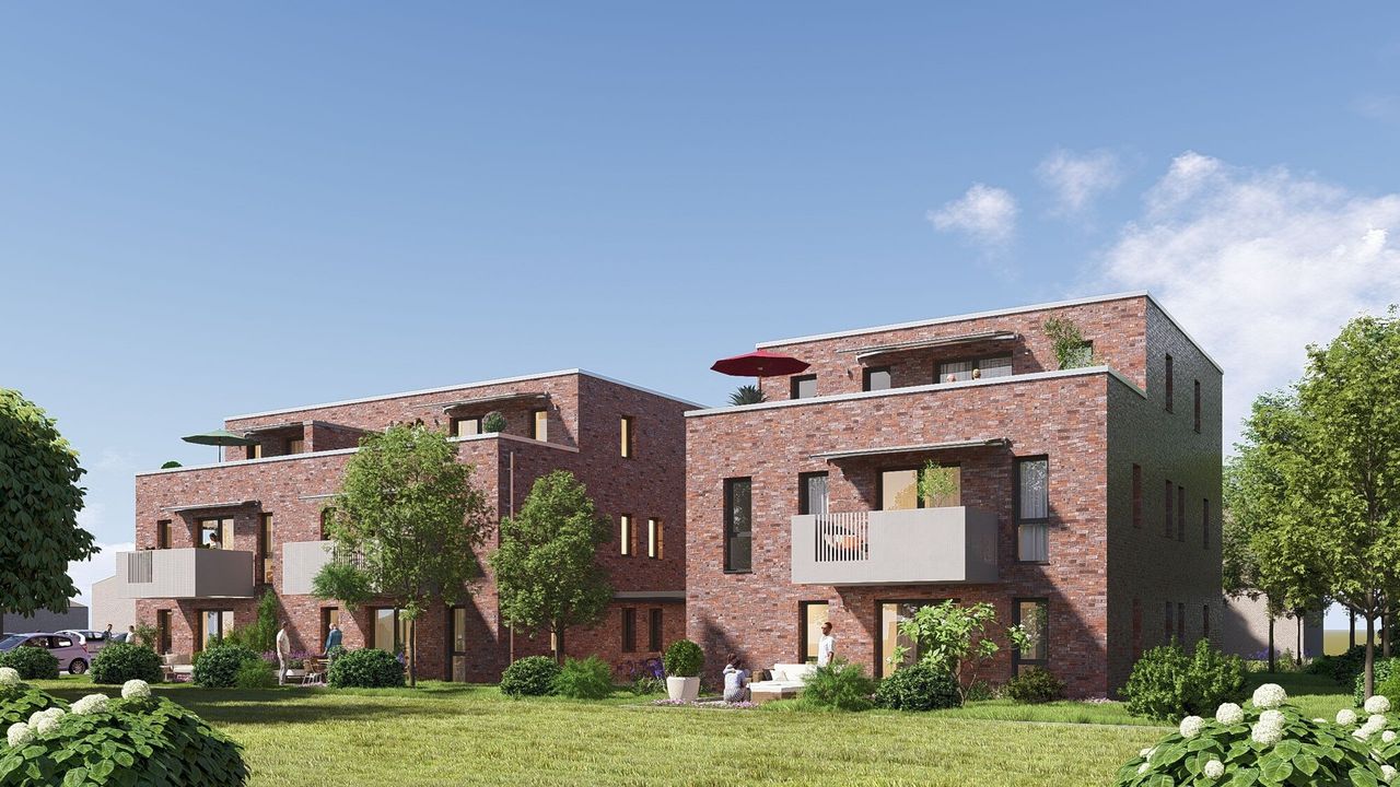 Naturnah. Stadtnah. Zuhause. Neubauensemble im Waldviertel von Mecklenbeck