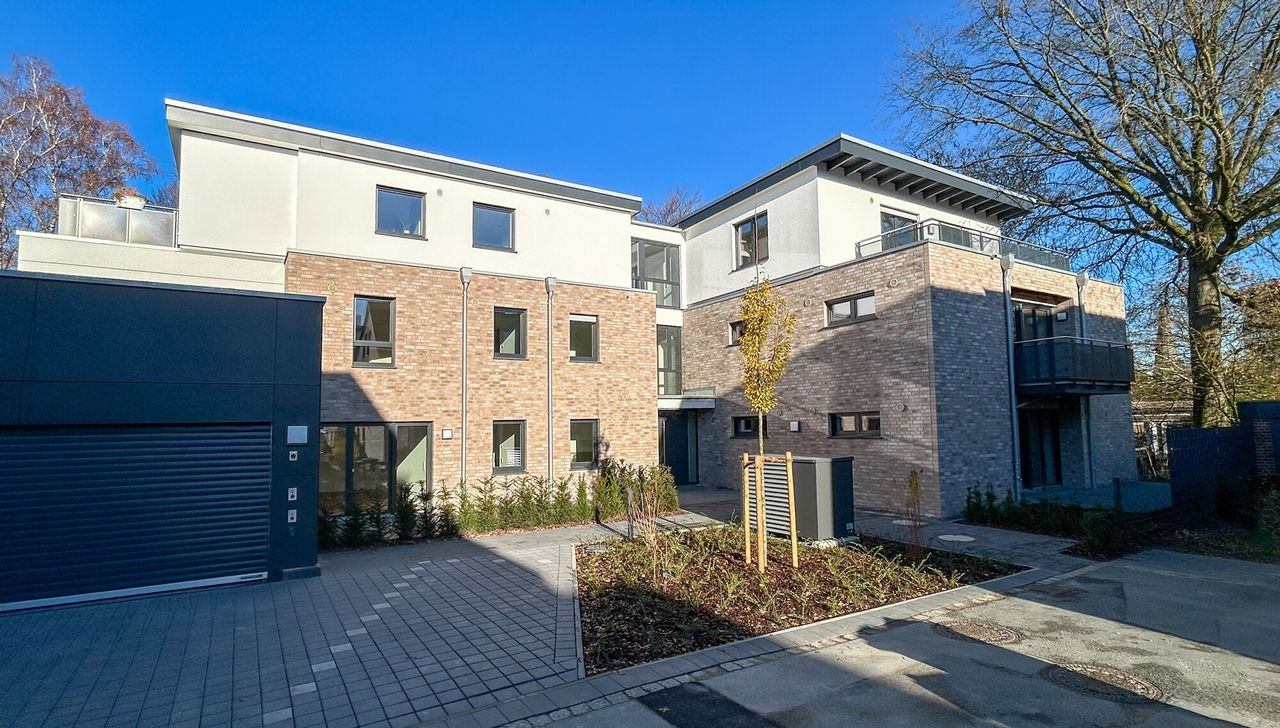 Bezugsfertiger Neubau im Uni-Viertel